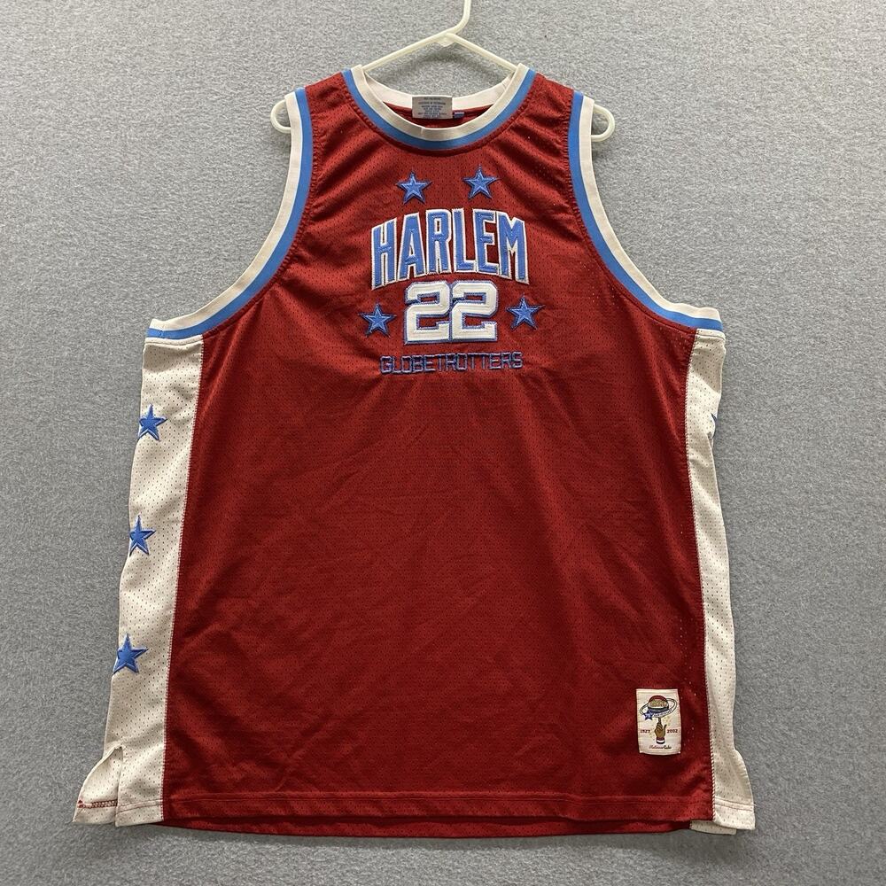 Vintage 2002 Platinum FUBU Harlem Globetrotters Curly Neal #22 Jersey 3XL Y2K